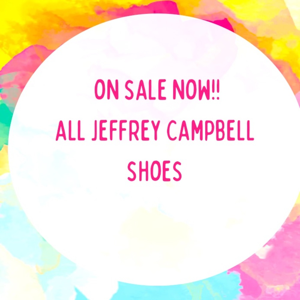 JEFFREY CAMPBELL ICONIC SHOES ON SALE NOW!!